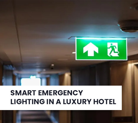 Hotel emergency lighting service